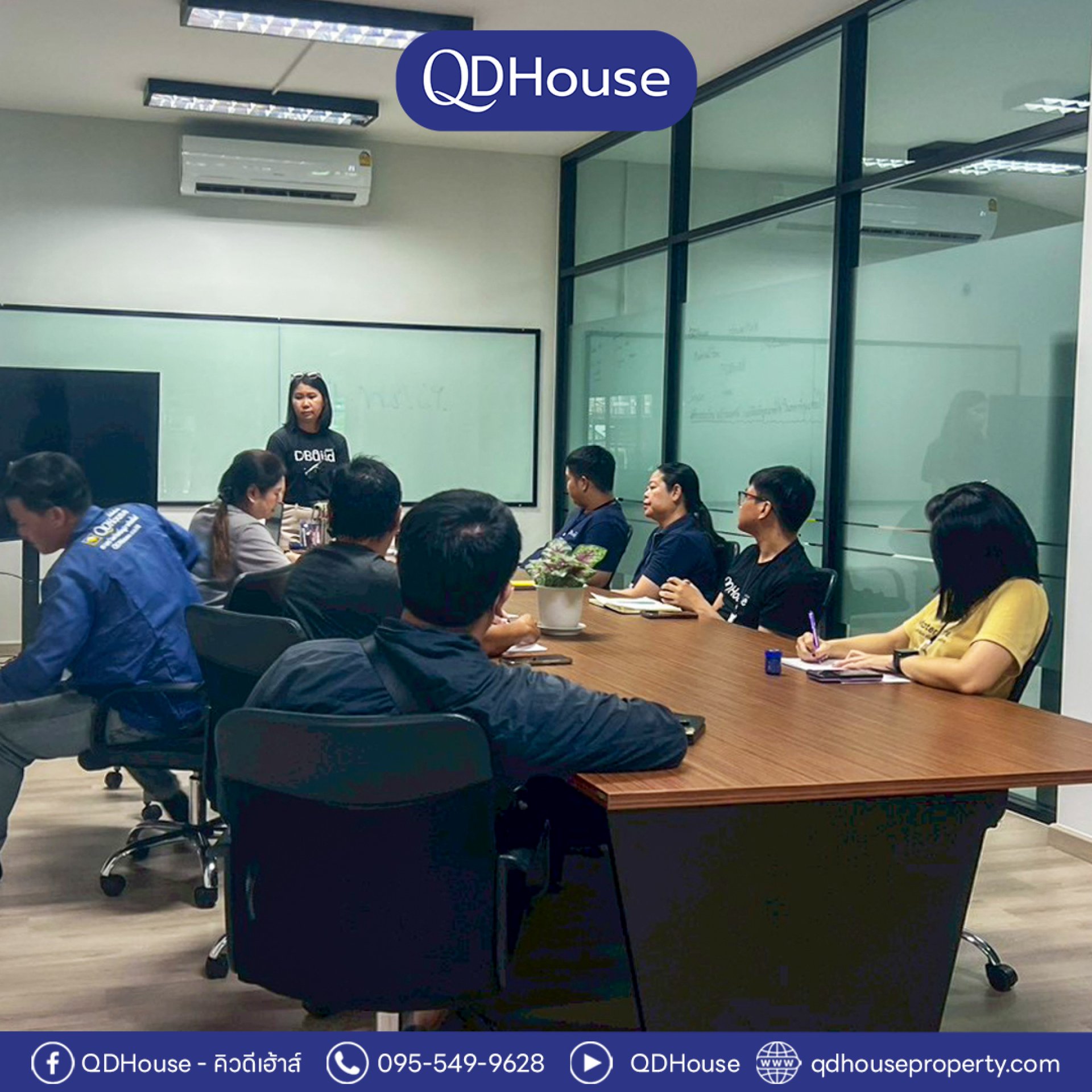 QDHouse ประชุมฝึกซ้อมดับเพลิงและอพยพหนีไฟ ประจำปี 2569 เสริมมาตรฐานความปลอดภัยองค์กร