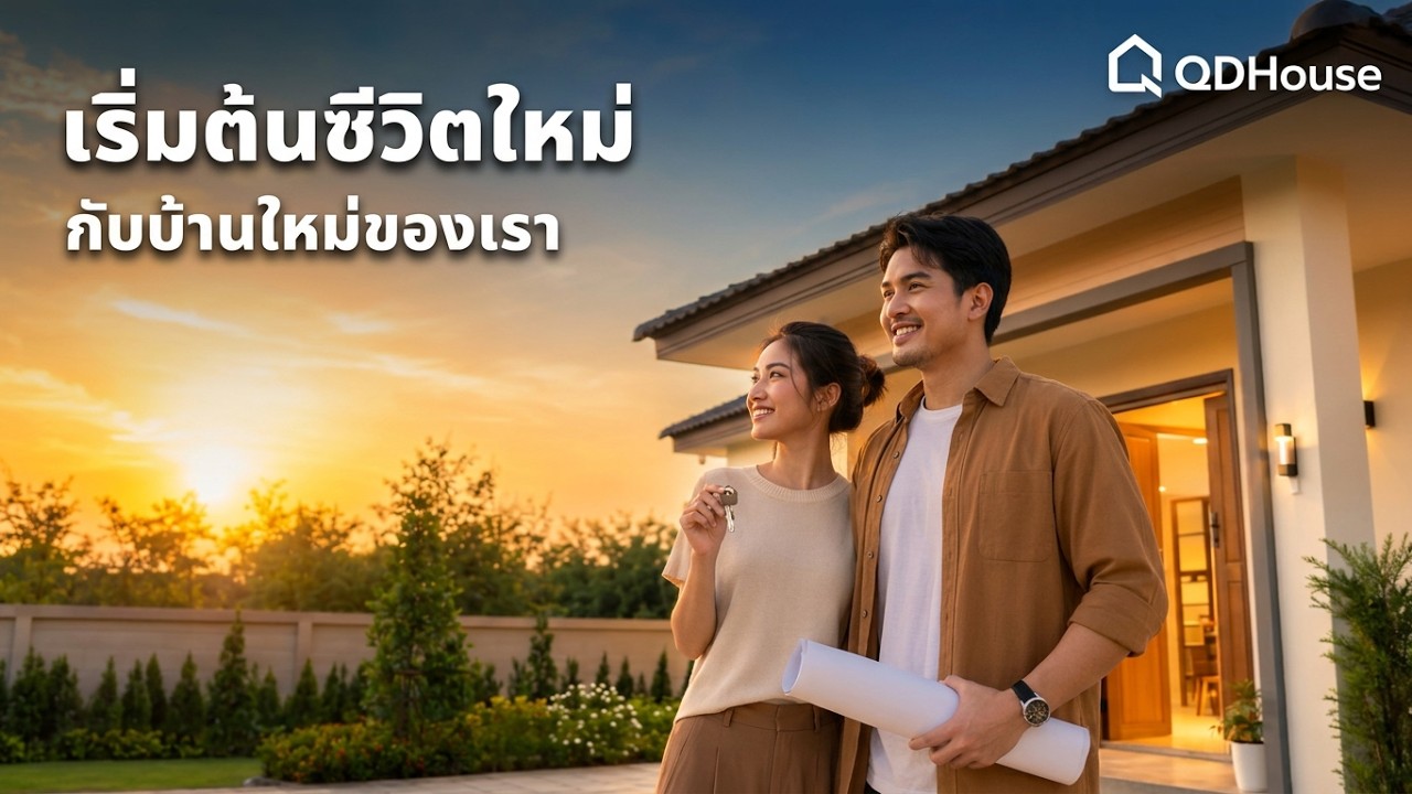 เริ่มต้นชีวิตใหม่ กับบ้านใหม่ของเรา | เพลงรักอบอุ่นจากคิวดีเฮ้าส์ | QDHouse
